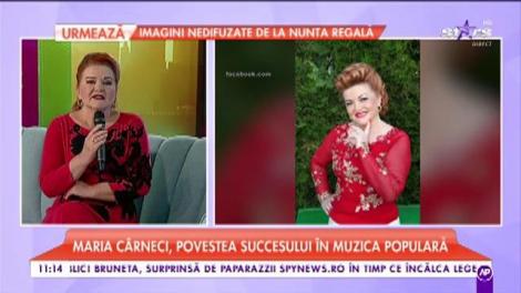 Maria Cârneci, povestea succesului în muzica populară: "Am făcut 36 de cd-uri"