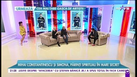 Mihai Constantinescu şi Simona Secrier au devenit părinţi spirituali în mare secret pentru fetiţa unui cuplu celebru