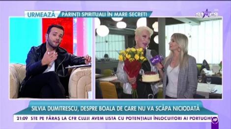 Silvia Dumitrescu a împlinit 59 de ani! Artista a făcut dezvăluiri UIMITOARE despre boala cruntă de care nu va scăpa niciodată