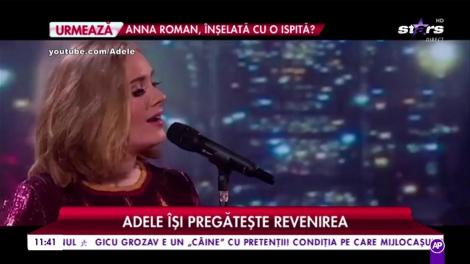 Adele lucrează la un nou album. Artista își pregătește revenirea pe scenă