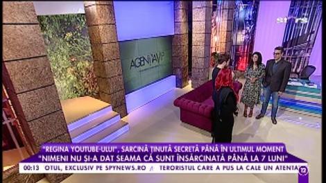 Regina Youtube-ului, sarcină ţinută secretă până în ultimul moment!