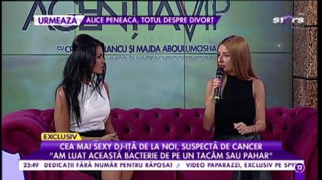 Cea mai sexy DJ-iţă de la noi, suspectă de cancer!