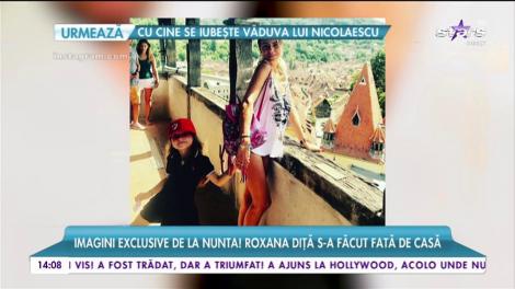 A fost nuntă mare în showbiz! Roxana Diţă i-a spus "DA"