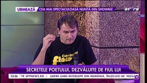 Secretele lui Adrian Păunescu, dezvăluite de fiul său, Andrei