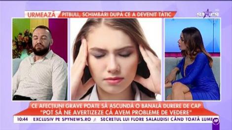 Ştiai că o banală durere de cap poate să ascundă afecţiuni grave? Nu trebuie să te neglijezi, e timpul afli care sunt semnele care trebuie să te trimită de urgenţă la medic