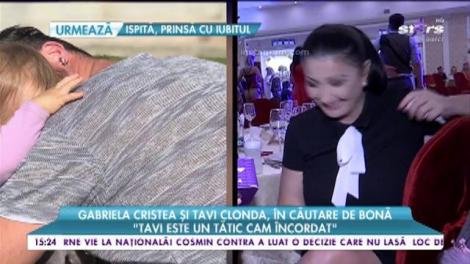 Gabriela Cristea şi Tavi Clonda s-au hotărât să caute o bonă pentru micuţa Victoria