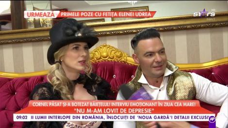 Cornel Păsat și-a botezat băiețelul! Interviu emoționant în ziua cea mare!