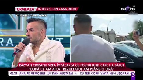 Răzvan Ciobanu vrea împăcarea cu fostul iubit care l-a bătut: „Am uitat ce mi-a făcut pentru că îl iubesc”