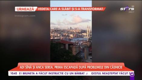 Anca Serea şi Adi Sînă, prima escapadă după problemele din căsnicie