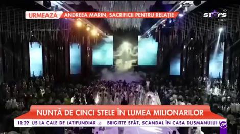 Nuntă de cinci stele în lumea milionarilor din Liban. Artiști internaționali au întreținut atmosfera