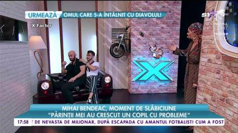 Mihai Bendeac, moment de slăbiciune. Ce le-a spus părinţilor săi a emoţionat tot internetul!