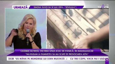Celebra actriță Paula Chirilă, victima unui atac de panică, tocmai în Madagascar