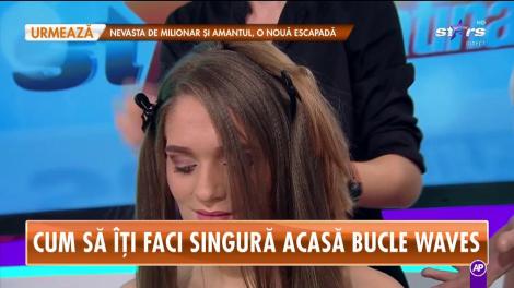 Obține look-ul perfect, fără să dai bani la salon! Cum să îți faci singură acasă bucle waves, fără ondulator
