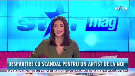 Despărţire cu scandal pentru un artist de la noi. Divorţează, iar soţia l-a dat afară din casă