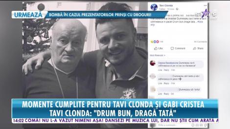Suferinţă fără margini pentru Tavi Clonda! Tatăl său, pe care îl iubea nespus de mult s-a stins din viaţă