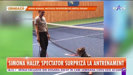 După ce a fost diagnosticată cu hernie de disc, Simona Halep s-a întors la antrenament!