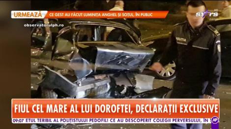 Fiul mijlociu al lui Adrian Doroftei a provocat un accident, în Ploieşti