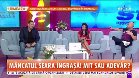 Mâncatul seara îngraşă! Mit sau adevăr?