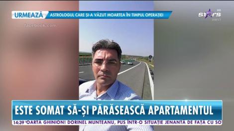 Marcel Toader, somat să-și părăsească apartamentul! În 30 de zile poate rămâne fără munca de o viaţă