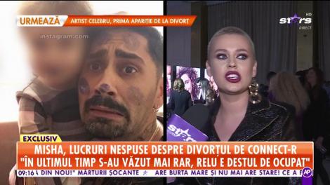 Misha, lucruri nespuse despre divorțul de Connect-r: „Nu sunt nici prima, nici ultima femeie care a divorțat”