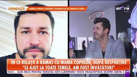 În ce relații a rămas Doru Todoruț cu mama copiilor săi, după divorț