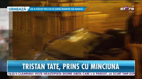 Tristan Tate spune că a intrat la dietă, dar a fost prins cu mâţa în sac