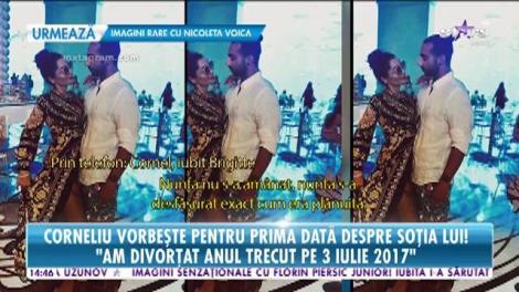 Corneliu, iubitul lui Brigitte Sfăt, vorbește pentru prima dată despre soția lui