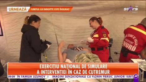 Exercițiu național de simulare a intervenției în caz de cutremur