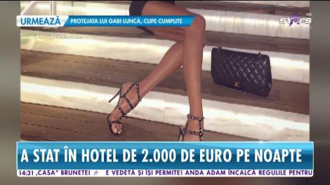 Se pregăteşte să plece în Asia Express, dar a făcut o ultimă escapadă la fiţe. Bianca Drăguşanu a spart o mică avere pe cazarea la un hotel de lux