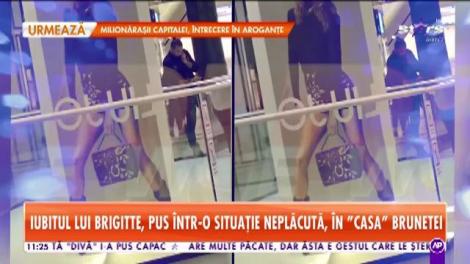 Iubitul lui Brigitte a fost lăsat cu ochii-n soare! Bărbatul a fost pus într-o situaţie jenantă în "casa" brunetei
