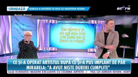 Mirabela Dauer l-a dat de gol. Raoul și-a mai făcut o operaţia estetică secretă