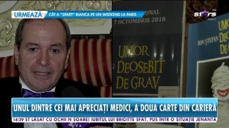 Unul dintre cei mai apreciaţi medici din România a publicat a doua carte din carieră