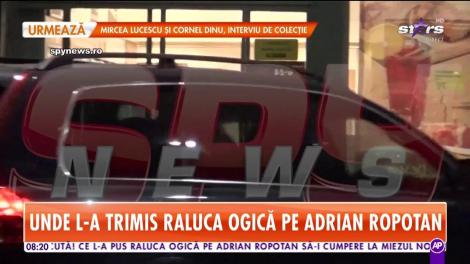 Poftele de graviduţă nu se discută, ci se execută. Unde l-a trimis Raluca Ogică pe Adrian Ropotan