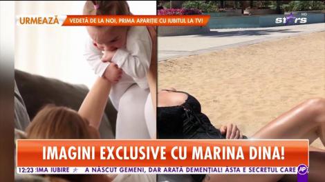 Cum reușește Marina Dina să arate perfect, după ce a născut gemeni