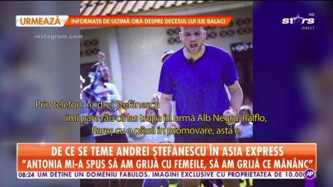 De ce se teme Andrei Ștefănescu în Asia Express