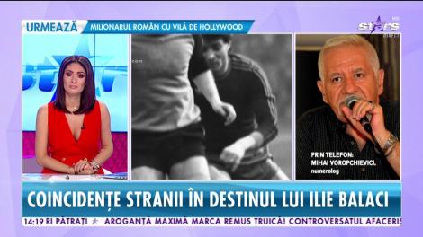 Coincidenţe stranii în destinul lui Ilie Balaci