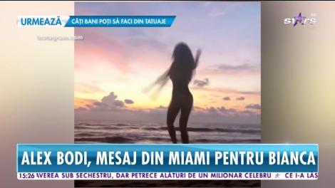 În timp ce Bianca se bucură de aventura Asia Express, iubitul ei îi trimite cele mai frumoase mesaje de dragoste