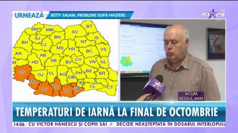 România, lovită de un val de ger polar