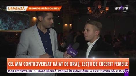 Cel mai controversat băiat de oraş, lecţii de cucerit femeile