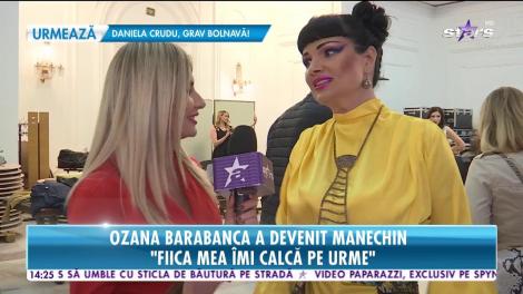 Ozana Barabancea a devenit manechin!