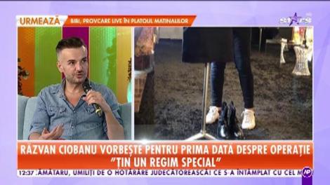 Răzvan Ciobanu a trecut din nou pe la medicul estetician
