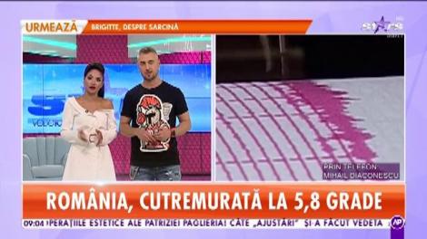 România, zguduită de cel mai mare cutremur din ultimii patru ani