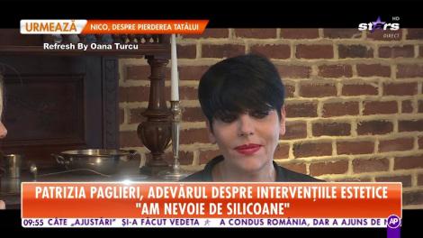 Patrizia Paglieri, adevărul despre intervenţiile estetice pe care le are