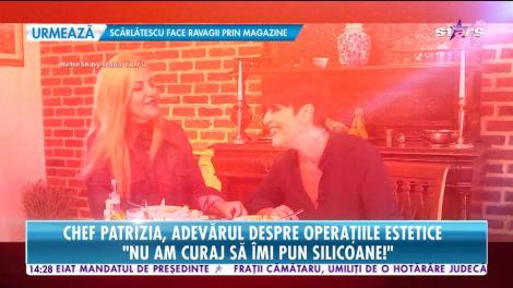Chef Patrizia Paglieri, totul despre operațiile estetice: „Nu am curaj să îmi pun silicoane”