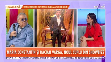 Maria Constantin și Dacian Varga, noul cuplu din showbiz? Artista și-a asumat noua poveste de iubire
