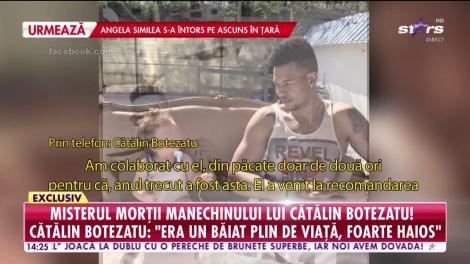 Un manechin al lui Cătălin Botezatu, găsit mort în propria locuință