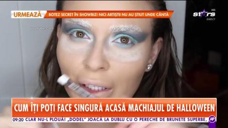 Oana Radu, trucuri de machiaj pentru Halloween