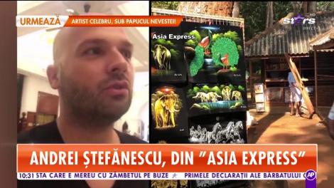 Andrei Ștefănescu, întâlniri cu animale periculoase, la ”Asia Express”: ”Când s-a apropiat de mine o cobra..."