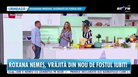 Roxana Nemeş, vrăjită din nou de fostul iubit! După un an de singurătate, blonda s-a întors în braţele lui Călin Hagima