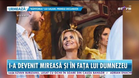 Simona Gherghe a făcut cununia religioasă! Ceremonia a avut loc într-un cadru restrâns